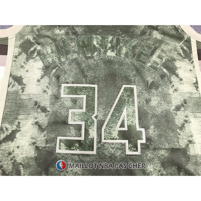 Maillot Milwaukee Bucks Giannis Antetokounmpo NO 34 Select Series 2023 Marron